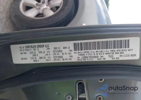 2013 Ram 1500 Express из США, поврежденный, VIN 1C6RR6KT9DS548930